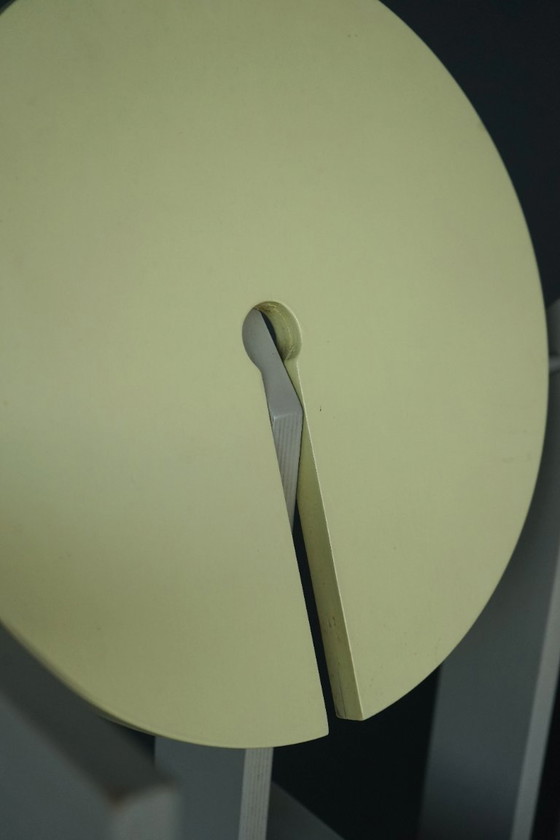 Image 1 of Rare pair of 'Plakhout' side chairs by Henk Lampe, 1979