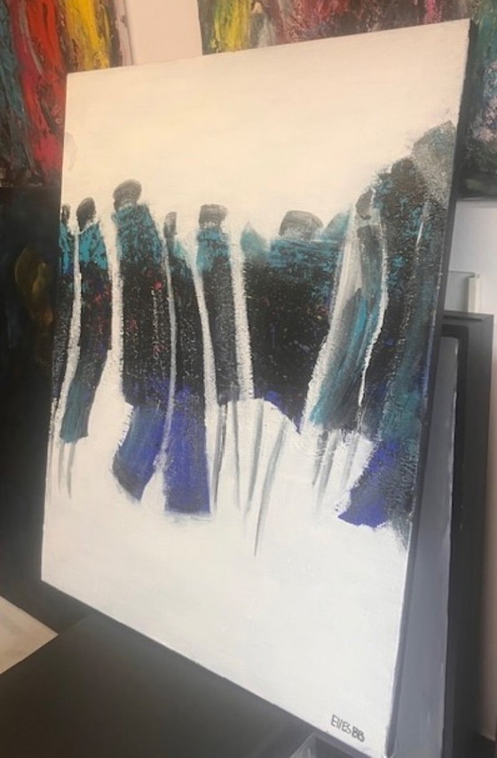 Image 1 of Schilderij van EllesBB - Catwalk -