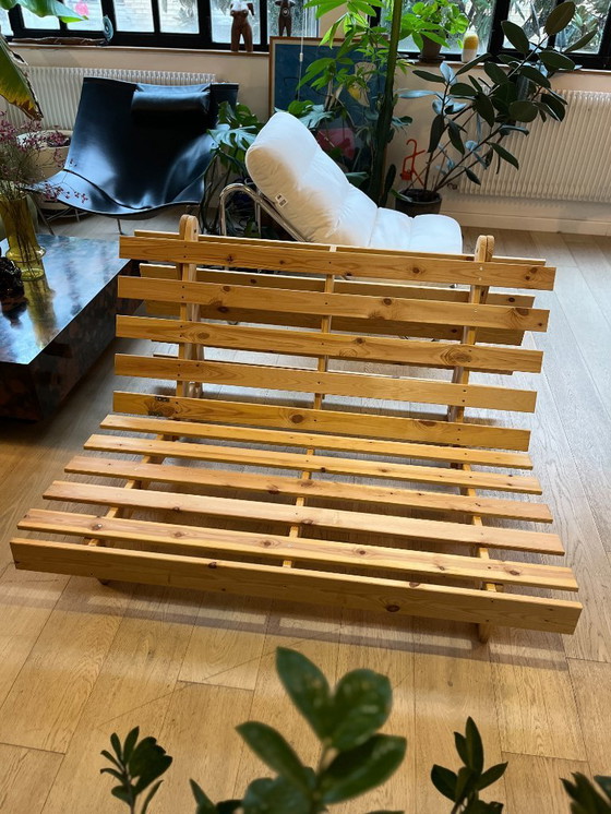 Image 1 of Karup Design convertible Japanese futon bed in cream