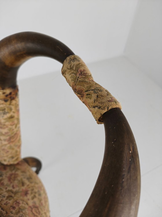 Rare fauteuil à cornes de taureau du XIXe siècle, très décoratif (1870) – Other (photo 10 of 15)