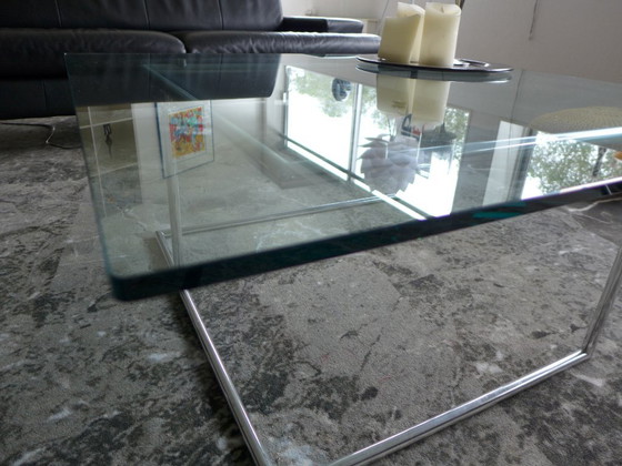 Stoutenbeek bijzettafel - 2 stuks beschikbaar (prijs p/st) – Glass, Metal (photo 4 of 5)