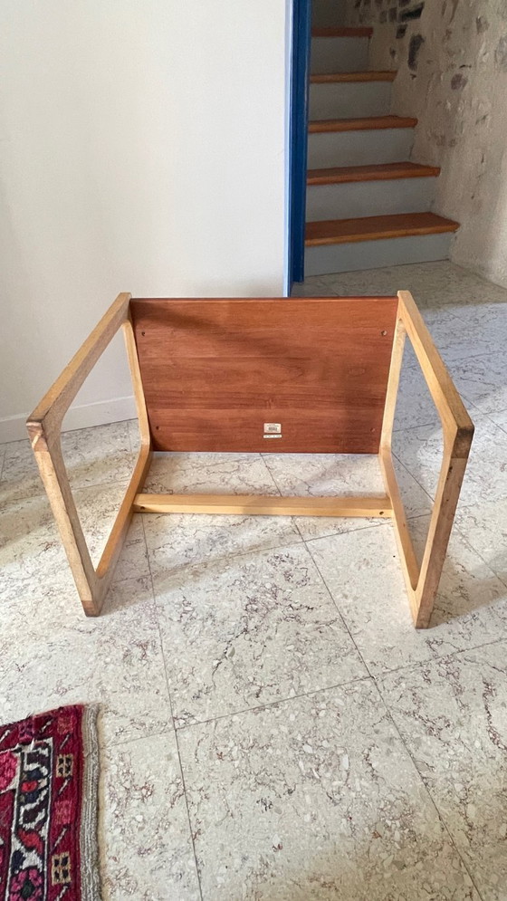 Image 1 of Tavolino da caffè vintage in legno esotico