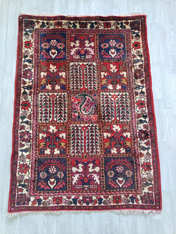 Handmade Persian Bakhtiari Rug 152×108cm – Rugs & carpets, Cotton, Wool (photo 3 of 10)