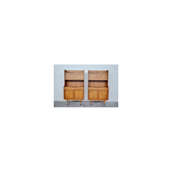 Image 1 of Pair of mid-century Italian rosewood highboards, 1960s