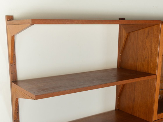Wohnwand aus den 1960er Jahren, Poul Cadovius – Wandschrank, Glass, Wood (photo 6 of 15)
