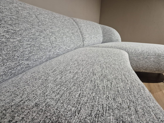 Image 1 of Montel Snake - Corner sofa - Gray - Black - Fabric - New