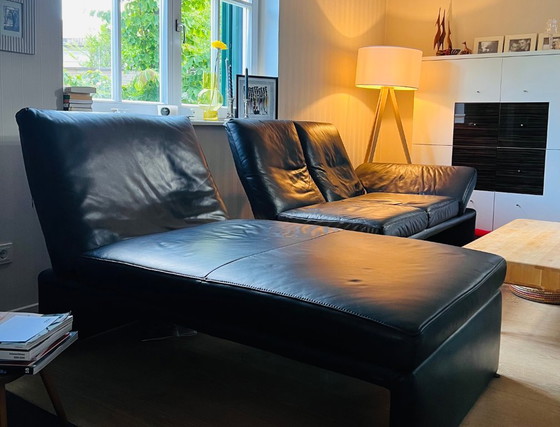 Koinor leren bank – Hoekbanken, Leather, Wood (photo 2 of 6)