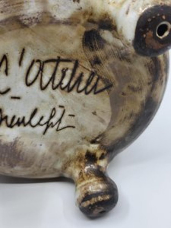 Image 1 of Vide Poche Tripode de Jacques Pouchain para Atelier Dieulefit, Francia, 1960