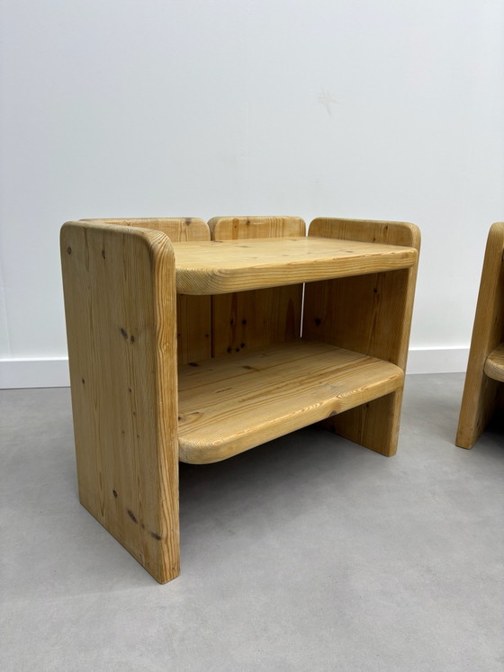 Vintage Brutalist Cabinets – Nightstands, Wood (photo 8 of 12)