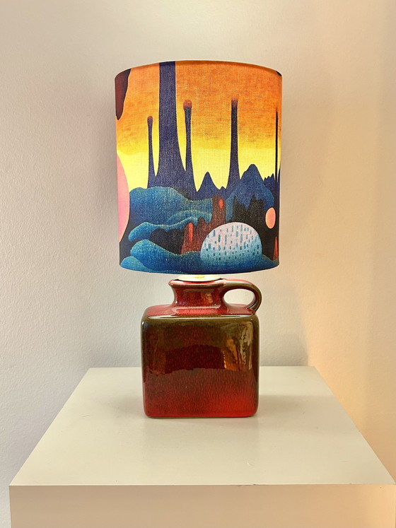 Image 1 of Space Age vase lamp - wireless - vintage - West Germany