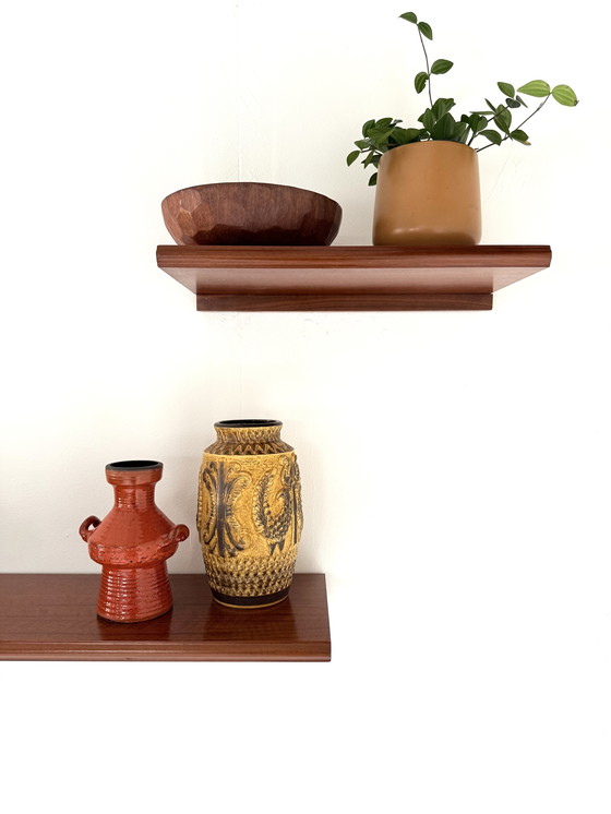 Image 1 of Set of 2 vintage wall shelves '80