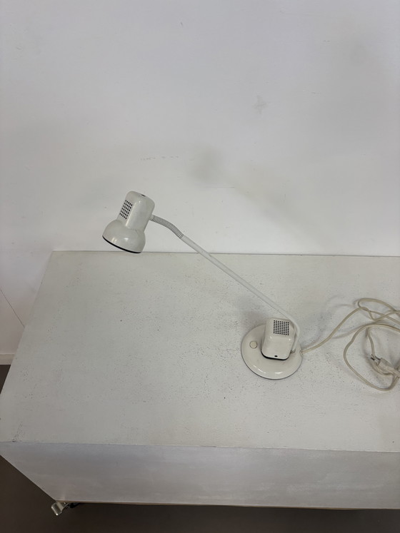 Lampada da scrivania postmoderna di Vrieland, design anni '80. – Lampade da scrivania, Metal, Plastic (photo 3 of 5)