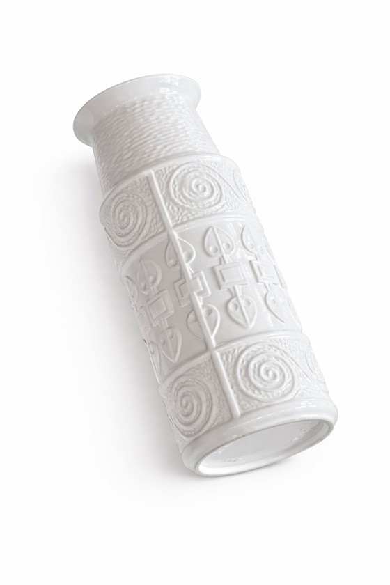 Image 1 of Vaso in ceramica vintage Bay Keramik, Germania Ovest, modello 94-40 – Mid-Century Modern – ca. 1970