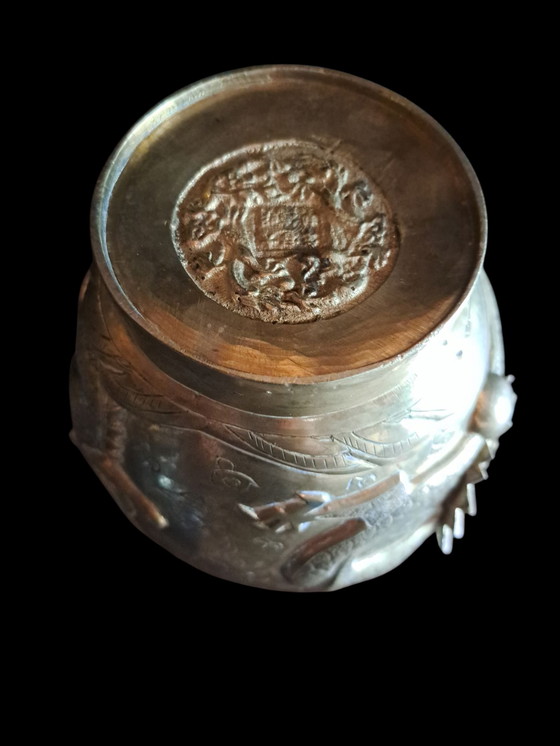 Image 1 of Vaso cinese in ottone