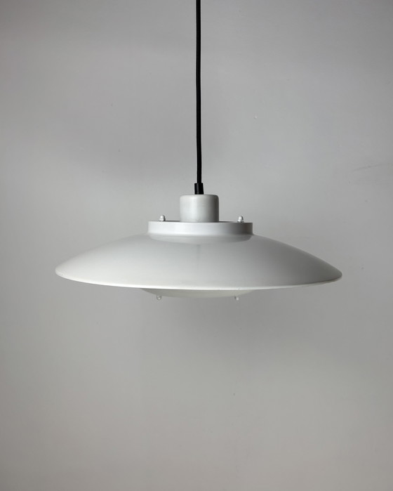 Image 1 of Lampada a sospensione vintage Frimann UFO, Danimarca, anni '70, Disco volante, Era spaziale, Mid Century Modern, anni '70, Desig