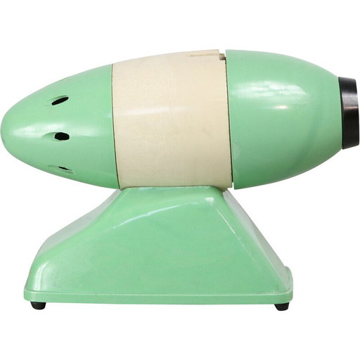 Mid-century Turquoise projector in bakelite