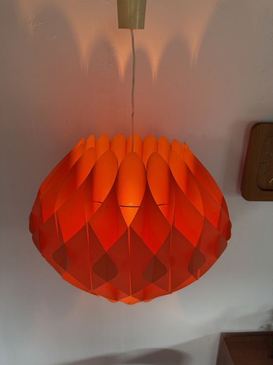Image 1 of Vintage XL butterfly pendant lamp ‘60