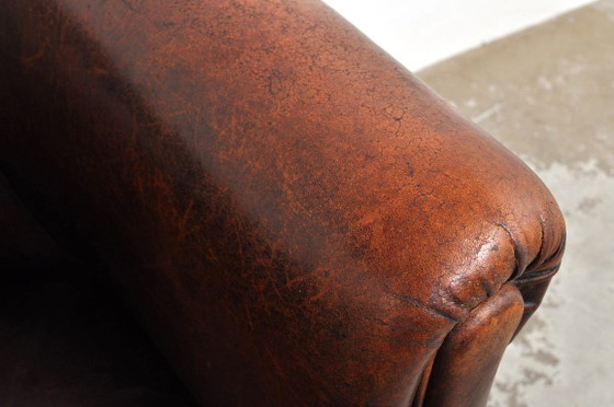 Vintage Leather Armchair, 1960s (photo 7 of 10)