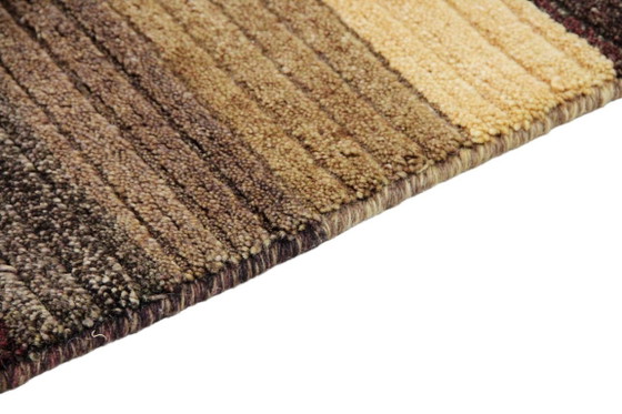 Modern Designer Hand-knotted Wool Rug New & Unused 202 x 144 cm, Rugs & carpets, Beige (photo 5 of 9)