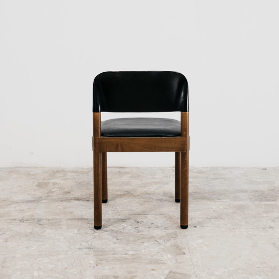 Image 1 of Set Da Pranzo 6 Sedie Piarotto Design Italy 1960’s Modernariato Vintage Chairs