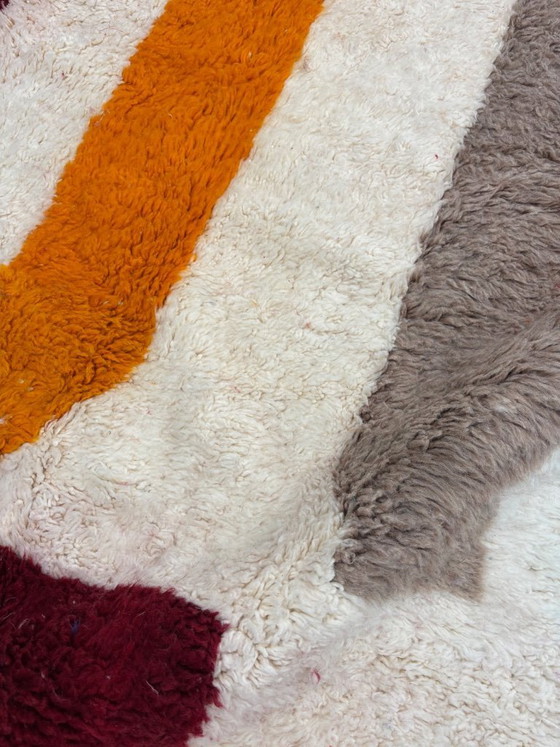 Image 1 of Moroccan Rug Handmade Wool Rug Azilal Rug Berber Rug Abstract Rug Boho Rug Colorful Rug Modern Designer Rug