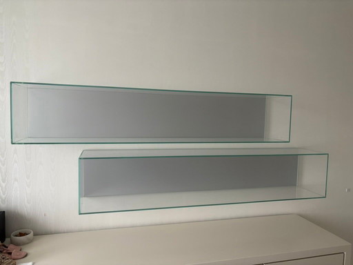 Porro 2 designer glass wall unit