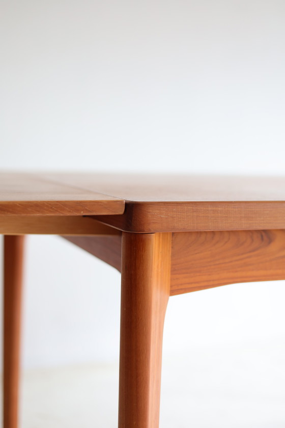 Image 1 of Extendable dining table by Henny Kjaernulf, Danish design, 1960s