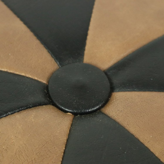 Image 1 of Pouf Skai marrone vintage