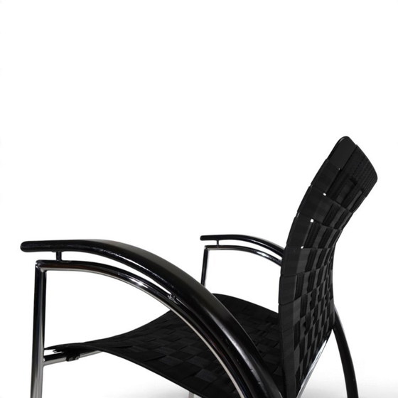 Poltrona lounge Thonet di Peter Maly, 1980 – Poltrone, Cromo, Legno, Vintage (photo 13 of 16)