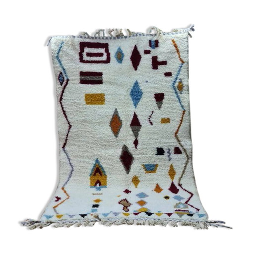Mrirt 100% Wollen Vloerkleed - Luxe en Comfort - Handgemaakt 250x150 cm