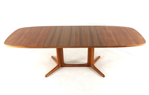 Grande tavolo da pranzo ovale allungabile 2x Gudme, design danese vintage – eettafels, Wood (photo 2 of 19)