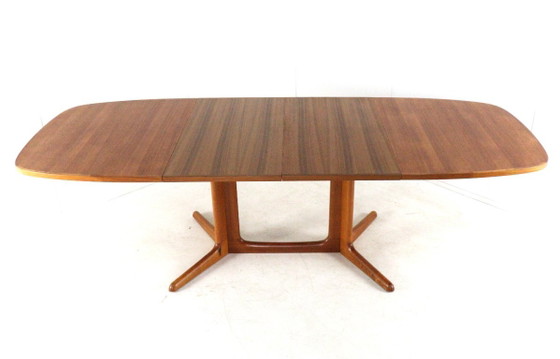 Grande tavolo da pranzo ovale allungabile 2x Gudme, design danese vintage – Tavoli da pranzo, Wood (photo 2 of 19)