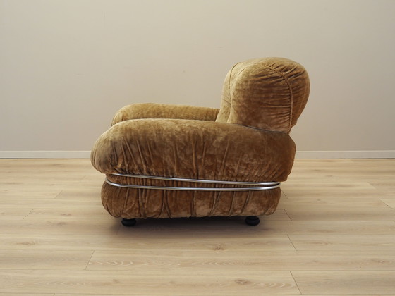 Image 1 of Velour Armchair, Italian Design, 1970s, Production: Italy