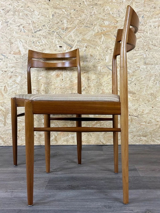 Image 1 of 2x 60s 70s Chair Dining Chair Mid - Century Danish Modern Design