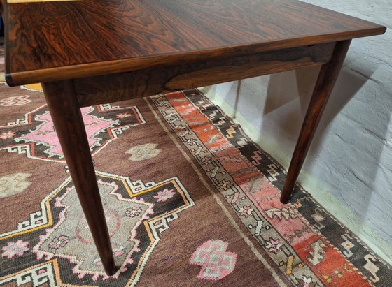 Image 1 of Grote eettafel van palissanderhout van Vemb Mobelfabrik voor 10 personen, Denemarken, jaren 60.