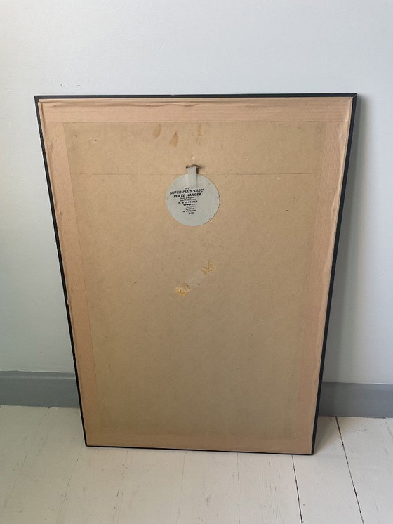 Image 1 of Framed lithograph by Bernard Charroy