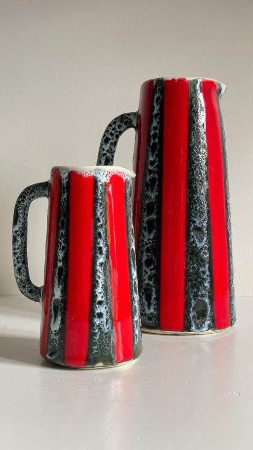 VASES Céramiques d’Art Luc VALLAURIS Vintage