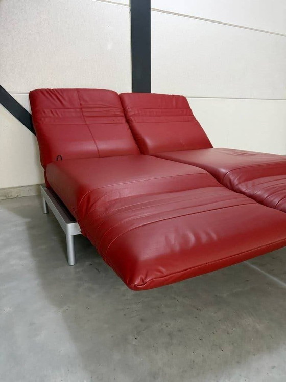 Rolf Benz Plura – Divano 2 posti – Ottime condizioni – Divani 2 posti, polished steel, Pelle (photo 11 of 15)