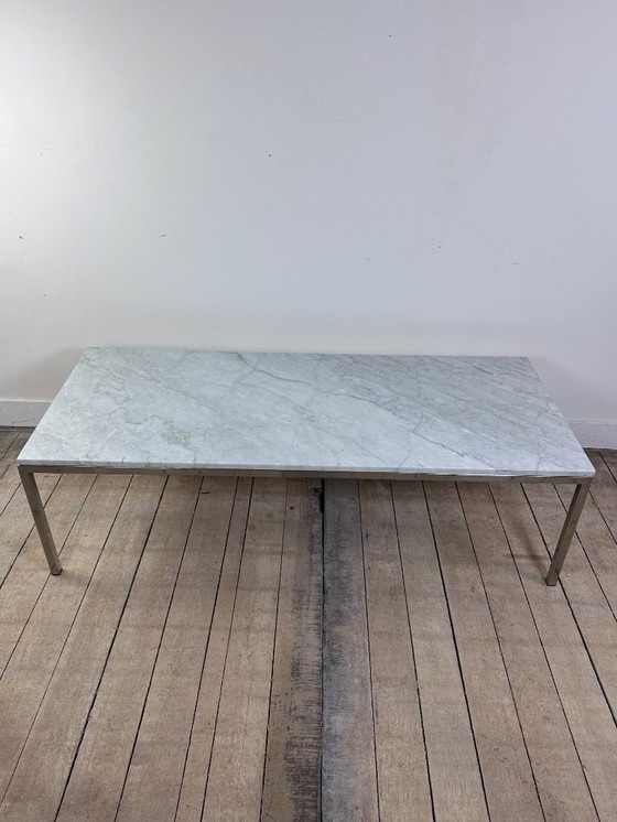 Image 1 of Knoll Int marmeren salontafel, vintage jaren 70