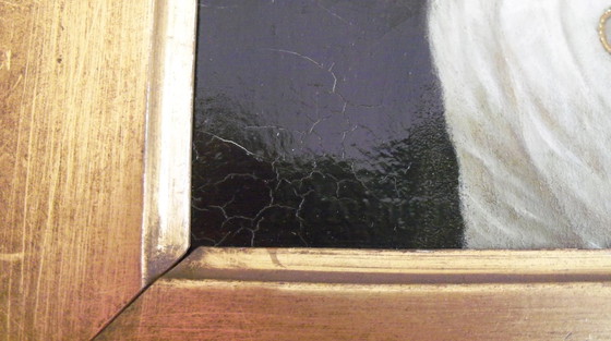 Image 1 of Biedermeier portrait of an elderly lady