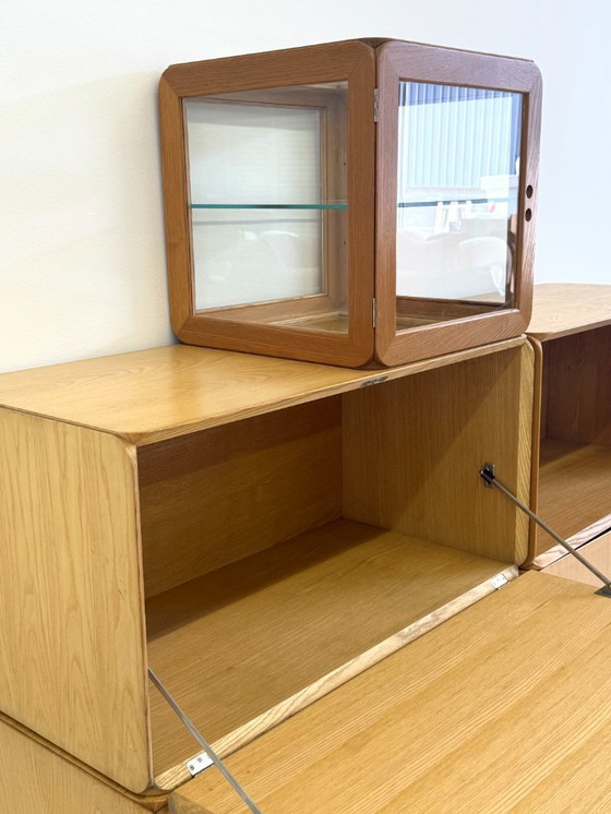 Image 1 of Set di otto elementi modulari da parete Samara di Derk Jan de Vries per Maisa di Seveso