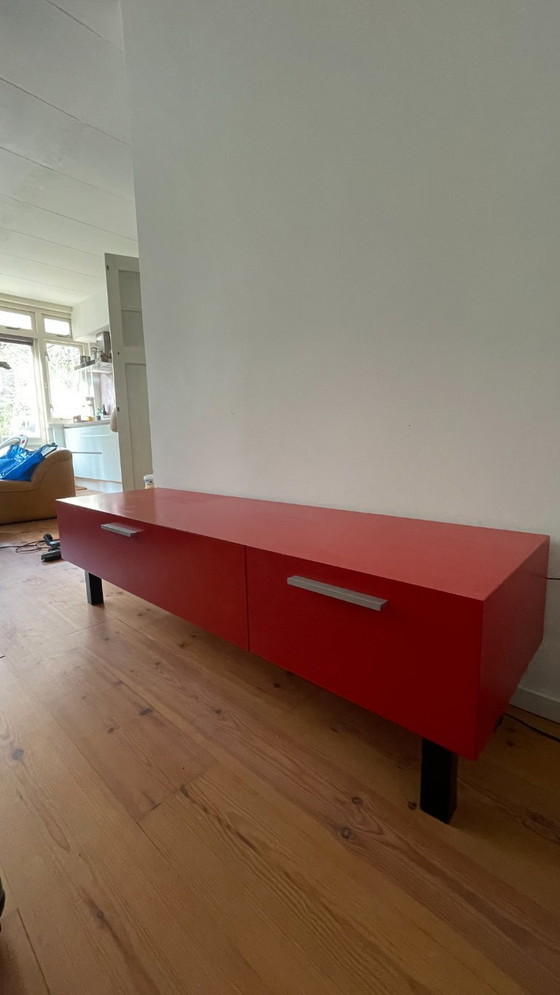 Image 1 of Meuble TV bas fait main