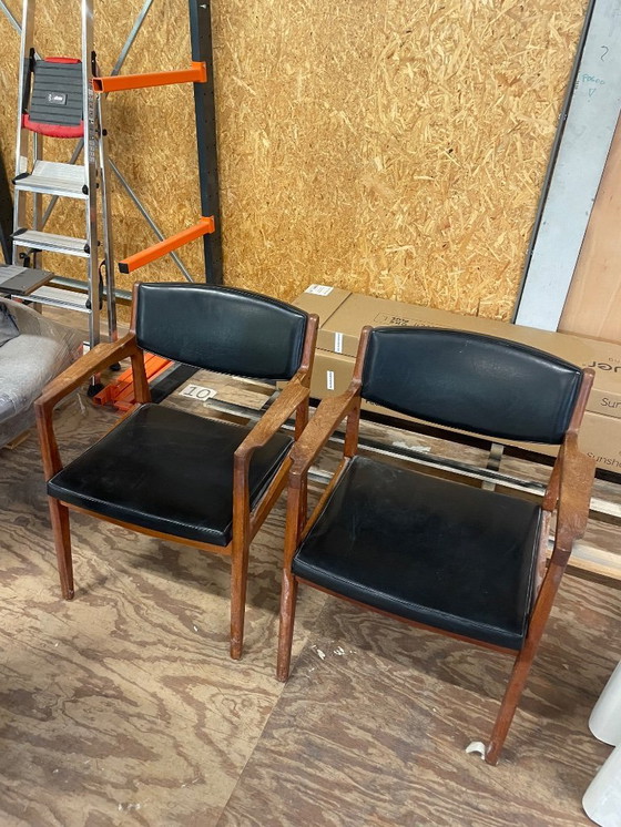 Image 1 of Vintage Deense fauteuils (2 stuks)