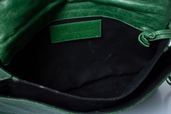Balenciaga, groene leren city clutch – Clutches, Calfskin (photo 5 of 13)