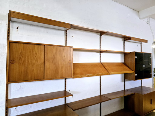 Kai Kristiansen wall shelf 60s 70s Vintage Teak Mid - Century