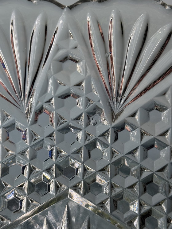 Image 1 of Verreries de Scailmont - Große Schale auf einem Fuß. Circa 1930er Jahre