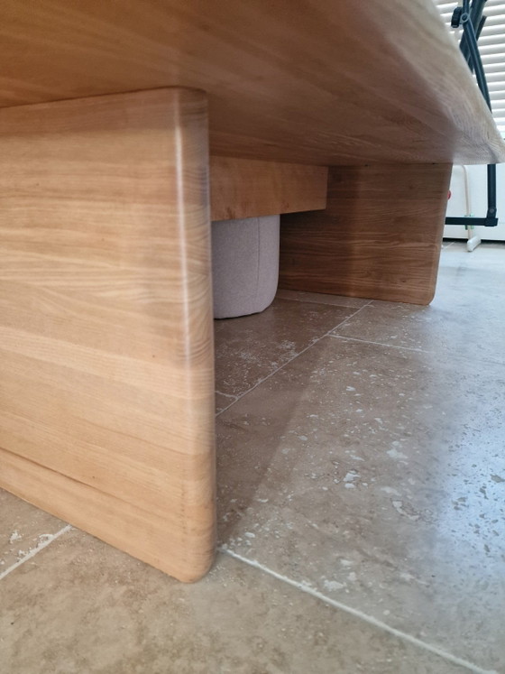 Deense Salontafel Japandi Vintage Eiken Retro – Wood (photo 4 of 7)