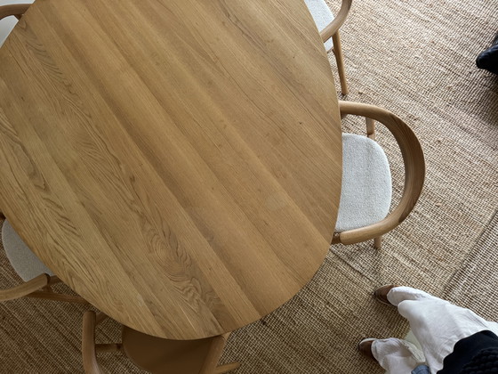 Image 1 of Latch dining table oiled oak Bolia