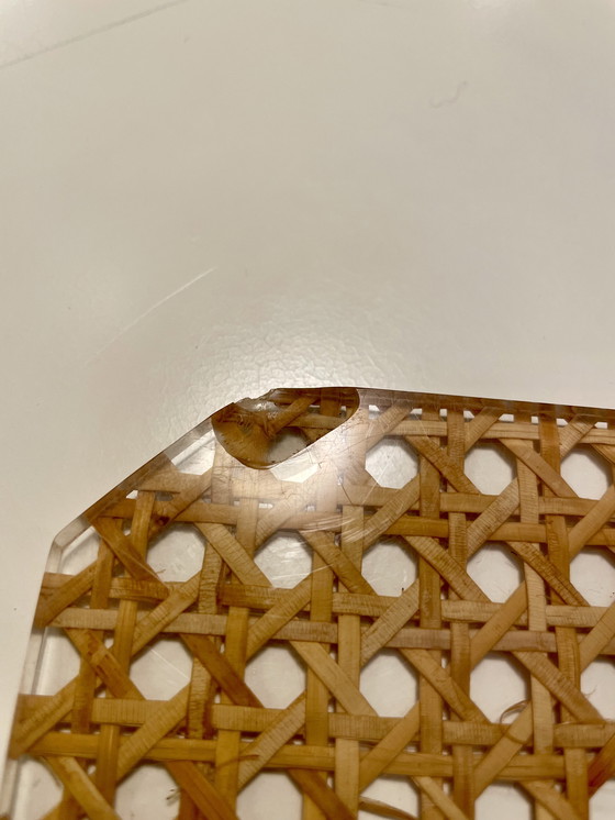 Image 1 of 4x Platzsets Wiener Geflecht de plexiglás