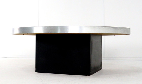 Image 1 of Table basse de style Willy Rizzo vintage
